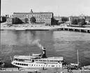 Stockholm. Kungl. Slottet och Riksdagshuset.
Förlag Nordisk konst