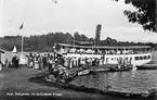 Ångf. Skärgården vd Spillersboda brygga.
Äkta fotografi