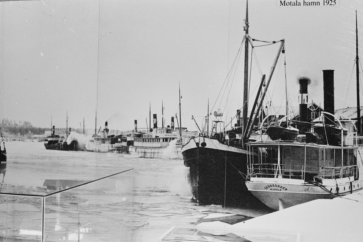 Motala Hamn 1925.