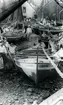 Vasco da Gama og andre fiskebåtar på stranden i Camara de Lobos. Neg saknas. Foto Knut Weibust 1951