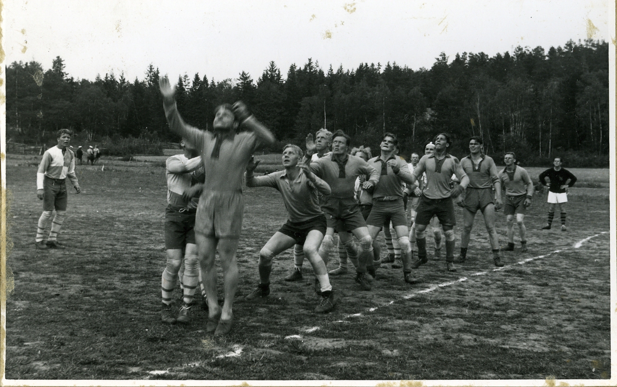 Flottister under en rugbymatch.
