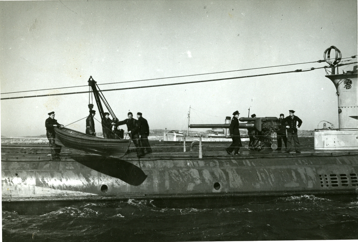 Draken under sökningen efter Ulven på västkusten.