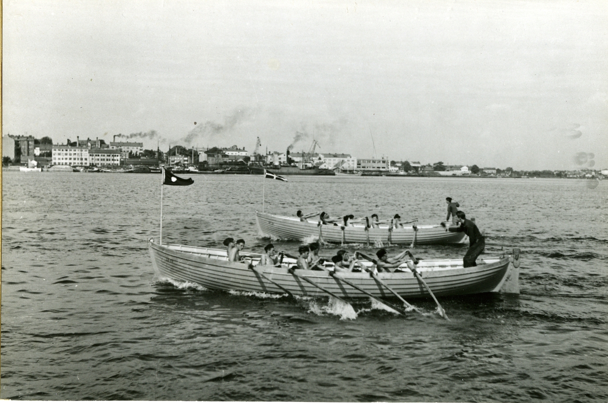 Kapprodd
Flottans Sjömansskola, Karlskrona.
