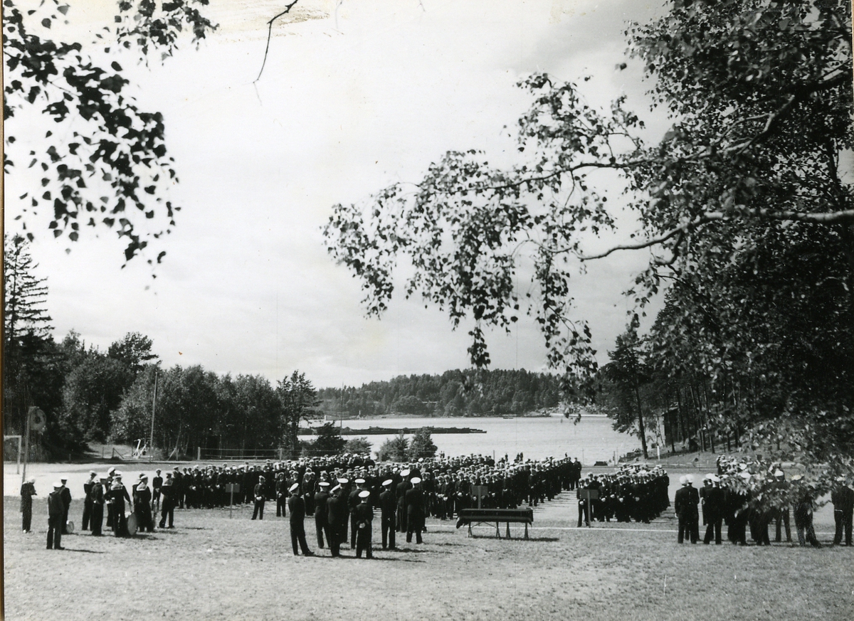 Från Svenska Flaggans dag på Hårsfjärden.