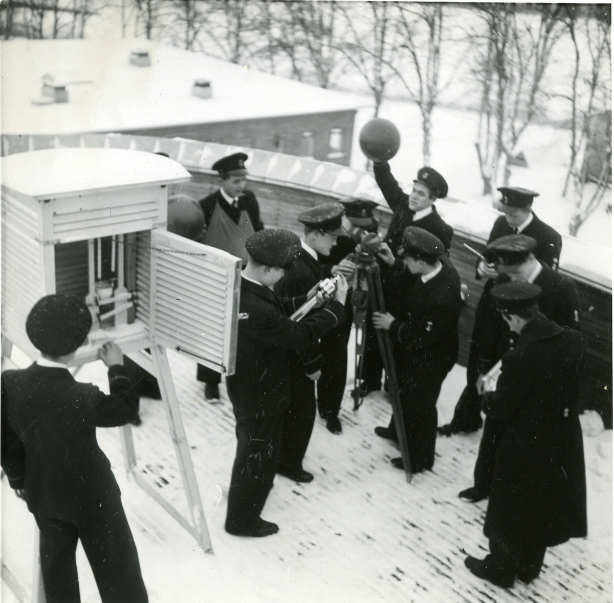 Meteorologiska observationer.