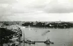 Stockholm Skeppsbron, 1930.