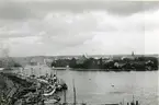 Stockholm Skeppsbron, 1930.