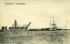 Ronehamn. Lastbryggan.
Vykort dat. 14 okt. 1906.