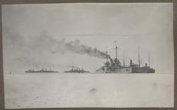 Tyska slagskeppet "Westfalen".