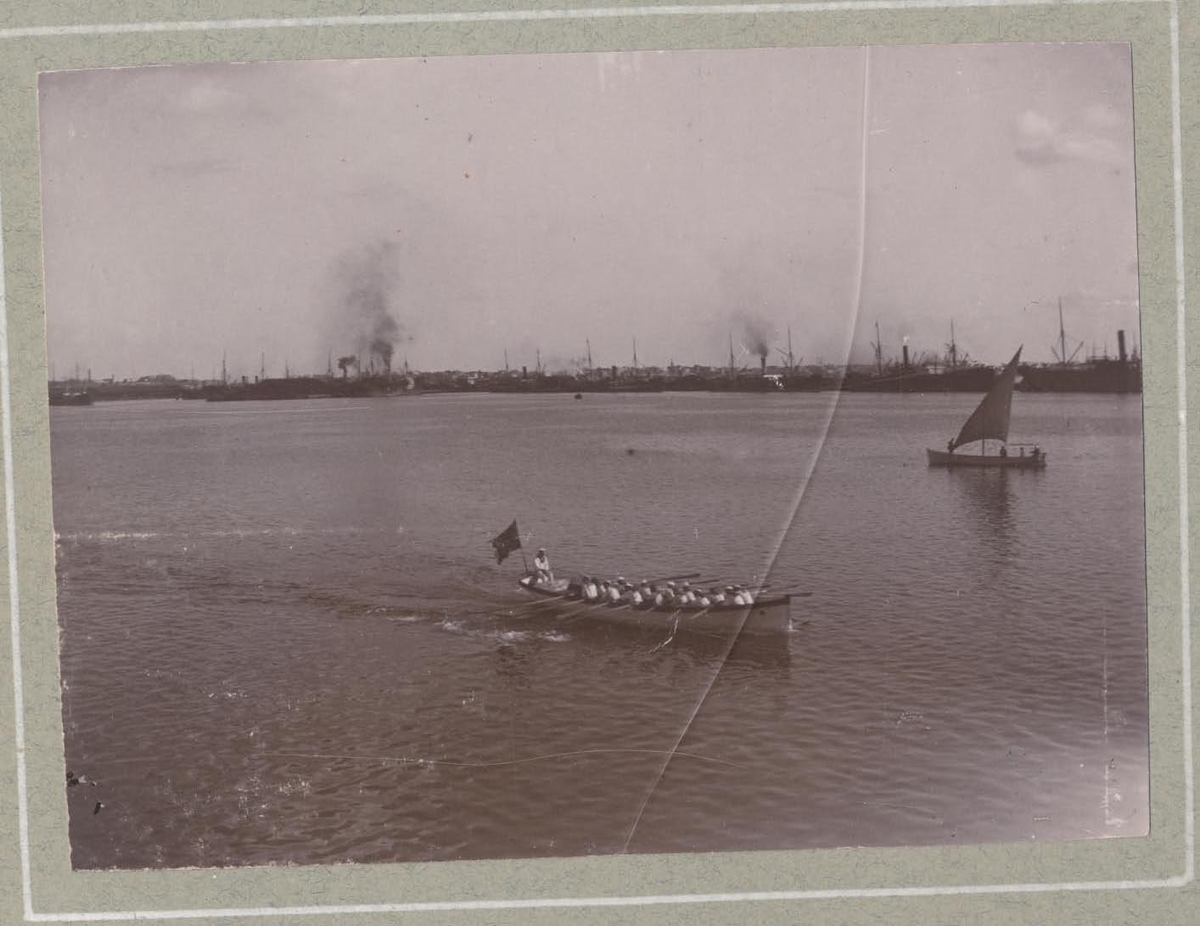 .... F:s båtar på Alexandria ..