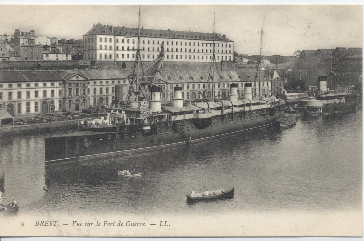 Brest. - Vue sur le Port de Guerre. - LL.