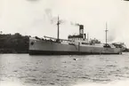 Lastångfartyget MAGNE den 14.8.1928 i Sandhamn.