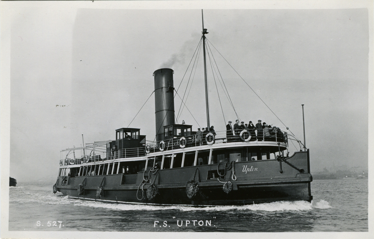 S. 527. F.S.  "Upton"
Copyright B. & A. Feilden. Blundellsands. Liverpool 23.Neg nr 8658