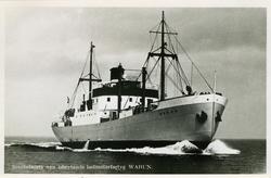 Sveaboalgets nya isbrytande lastmotorfartyg Warun