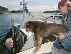Martina Högberg
Ekobonde på Finnhamn
Fotodatum 20030507
 Hun