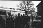 Fallskärmsjägarskolan i Karlsborg 18/3 1963.Inryckning.