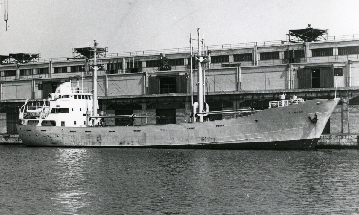 Ägare:/1961-86/: D.B. Deniz Nakliyati T.A.S. Hemort: Istanbul.