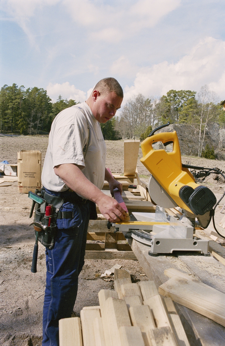 Nybygget på Ingmarsö
Fotodatum 20030508