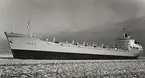 Bulk-tankmotorfartyget ARGO av Göteborg. Foto Mars 1963.