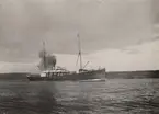 På utgående till Hamburg 27/8 1907.