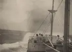 Fartyget i Indiska oceanen under dess första resa, 1928.