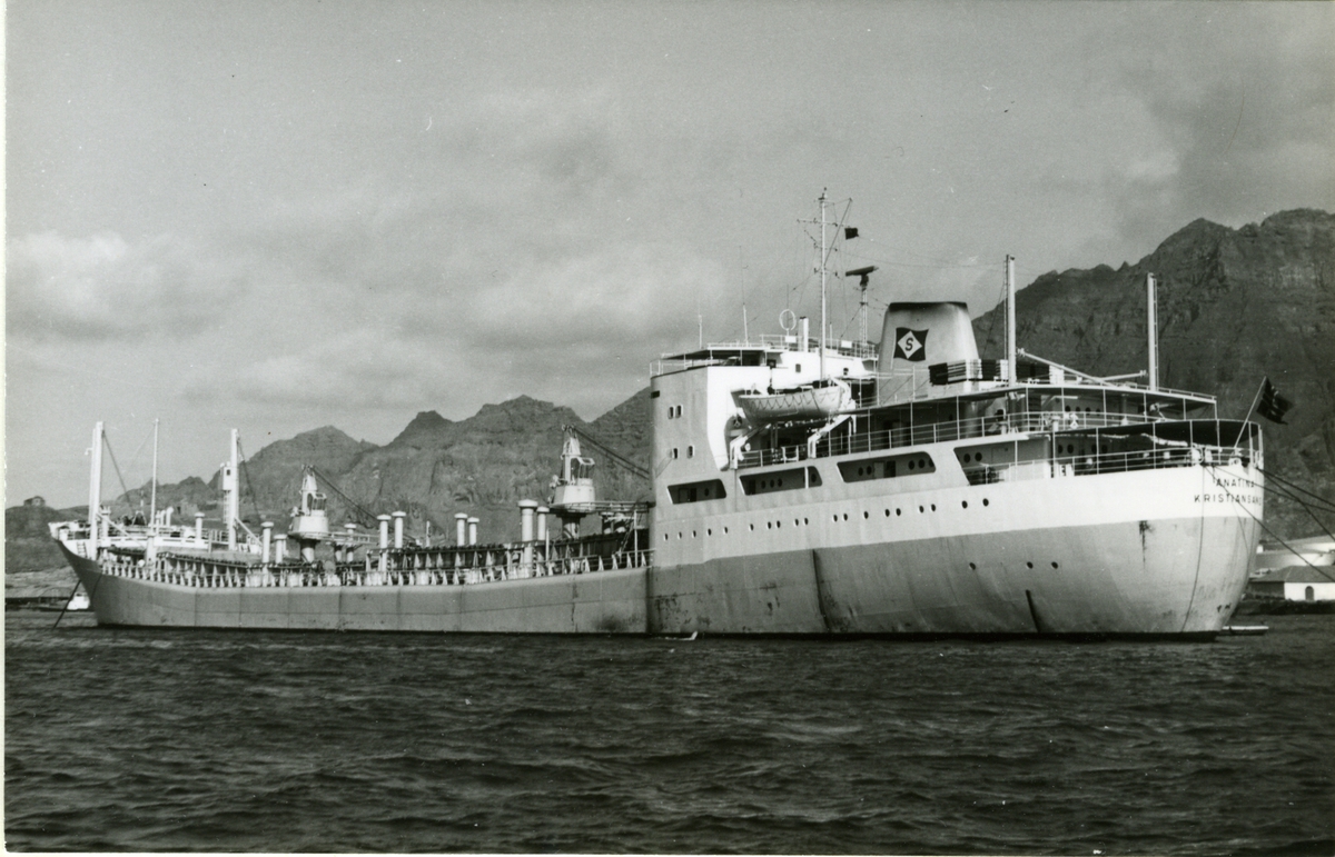 Ägare:/1963-71/: A/S. Anatina. Hemort: Kristiansand.
