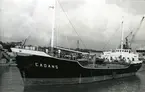 Ägare:/1958-69/: Rederij M/S Cadans (Gebr. Beck). Hemort: Groningen.