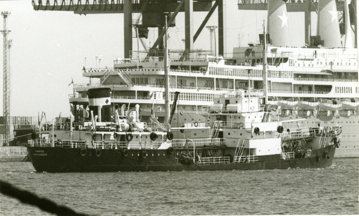 Ägare:/1955-91/: Compania Arrendataria del Monopolio de PetrÃ³leos S.A. Hemort: Santander.
