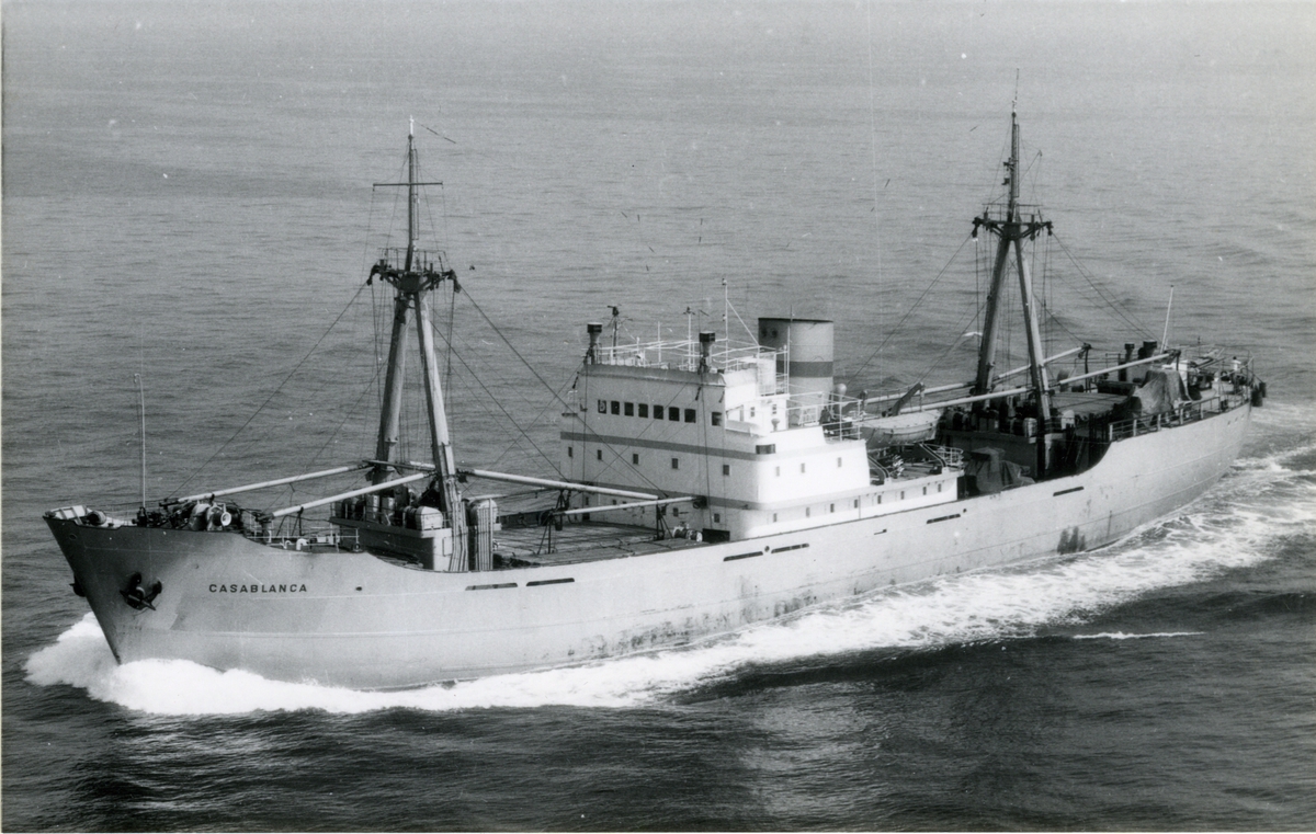 Ägare:/1955-71/: Oldenburg-Portugiesische Dampfschiffs-Rhederei, Kusen, Heitman & Cie. K.G. Hemort: Bremen.