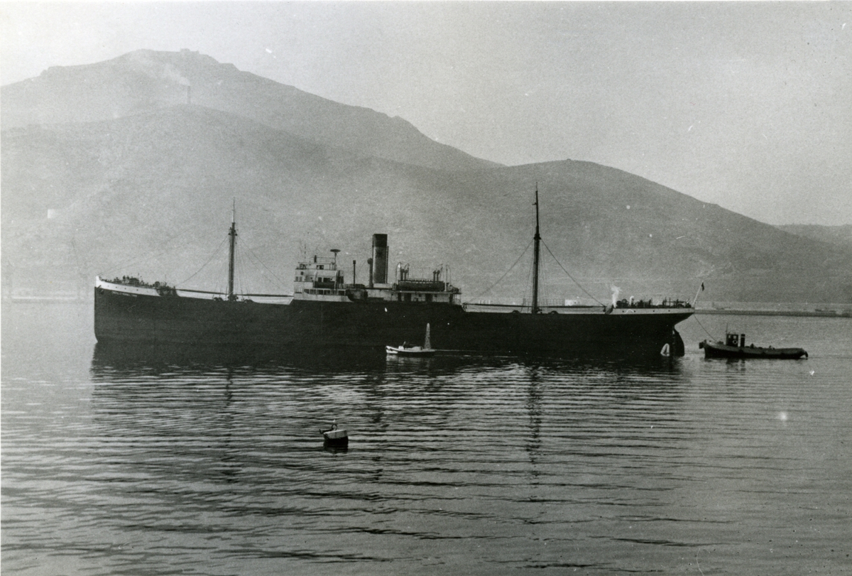Ägare:/1960-68/: CompaÃ±ia de Navegacion Vasco-Asturiana S.A. Hemort: Cádiz.