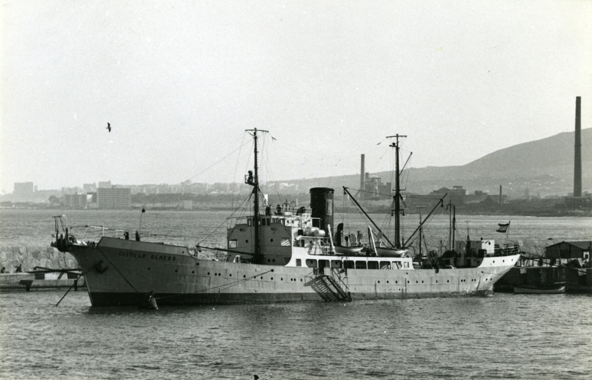 Ägare:/1943-69/: Empresa Nacional Elcano de la Marina Mercante. Hemort: Cádiz.