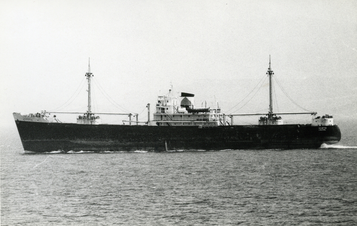 Ägare:/1975-78/: Halaris Shipping Co. Ltd. Hemort: Limassol.
