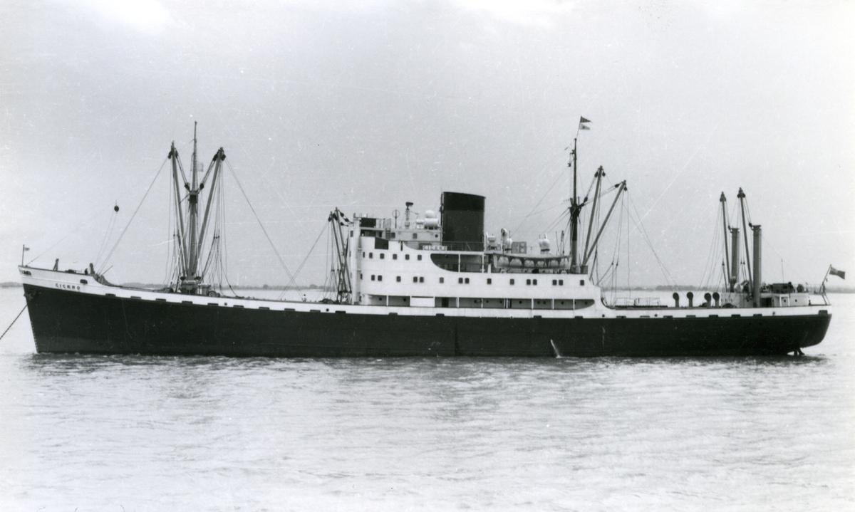Ägare:/1954-70/: EllermanÂ´s Wilson Line, Ltd. Hemort: Hull.