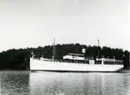 Fotodatum 28/8 1933. fartyget passerar genom Tenösund på ingående mot Stockholm.