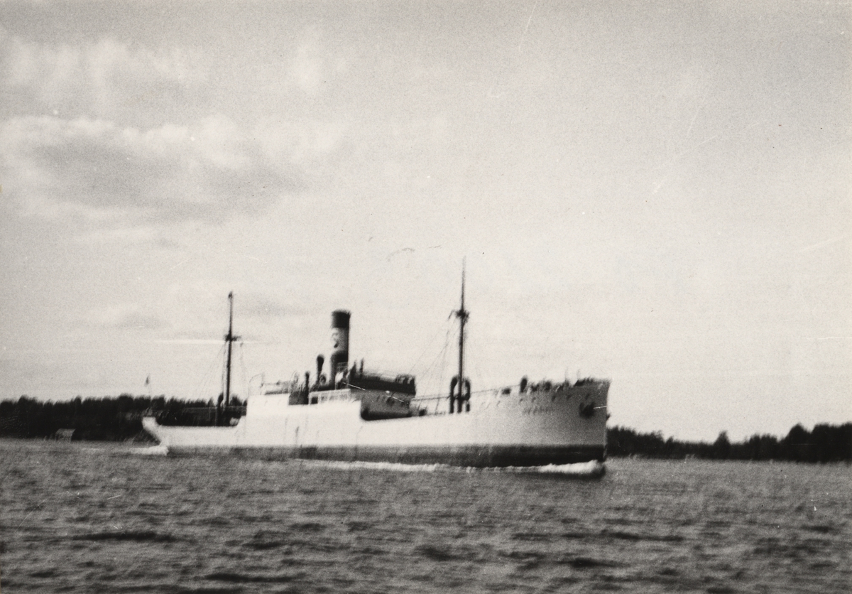 S/S SKAGUL. Fotot taget den 27.8.1933.