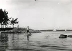 Västerudden vid Sandhamn. Foto den 7.8.1927.