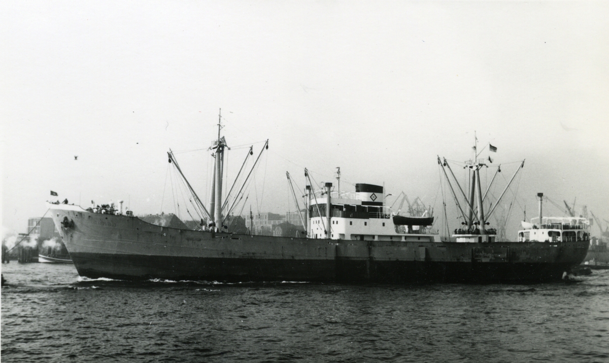 Ägare:/1955-63/: ett partrederi, Huvudredare: Friedrich A. Detjen Reederei. Hemort: Hamburg.