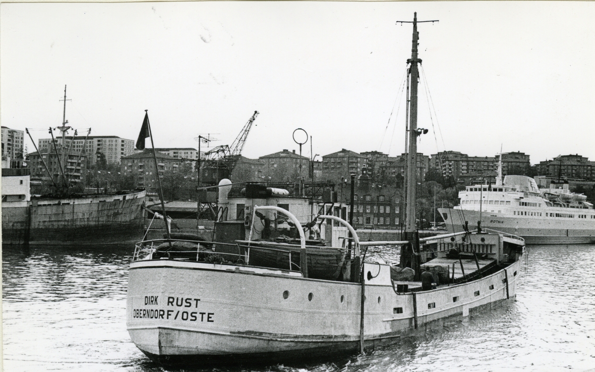 Ägare:/1965-79/: Helmuth Rust. Hemort: Oberndorf / Oste.