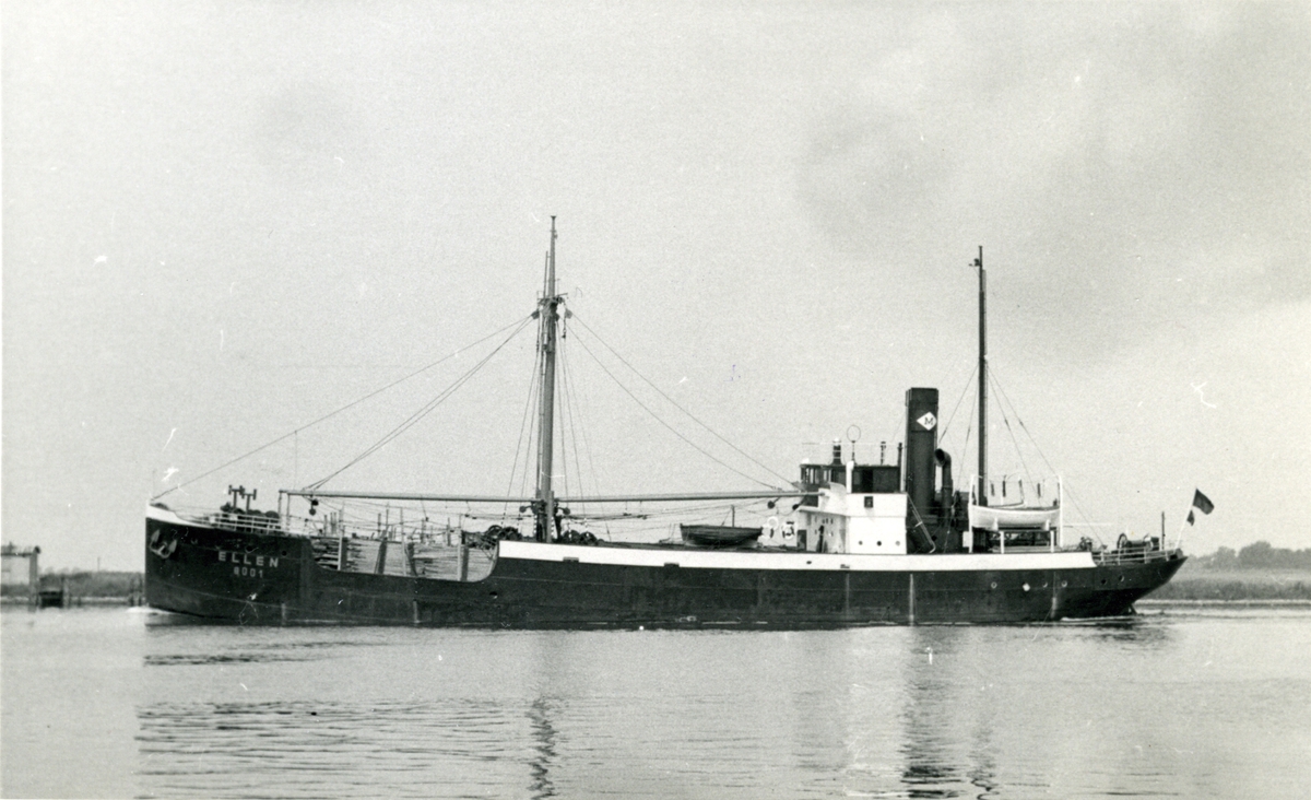 Ägare:/1937-60/: ett partrederi, Korrespondentredare: Mathies Reederei K.G. Hemort: Hamburg.