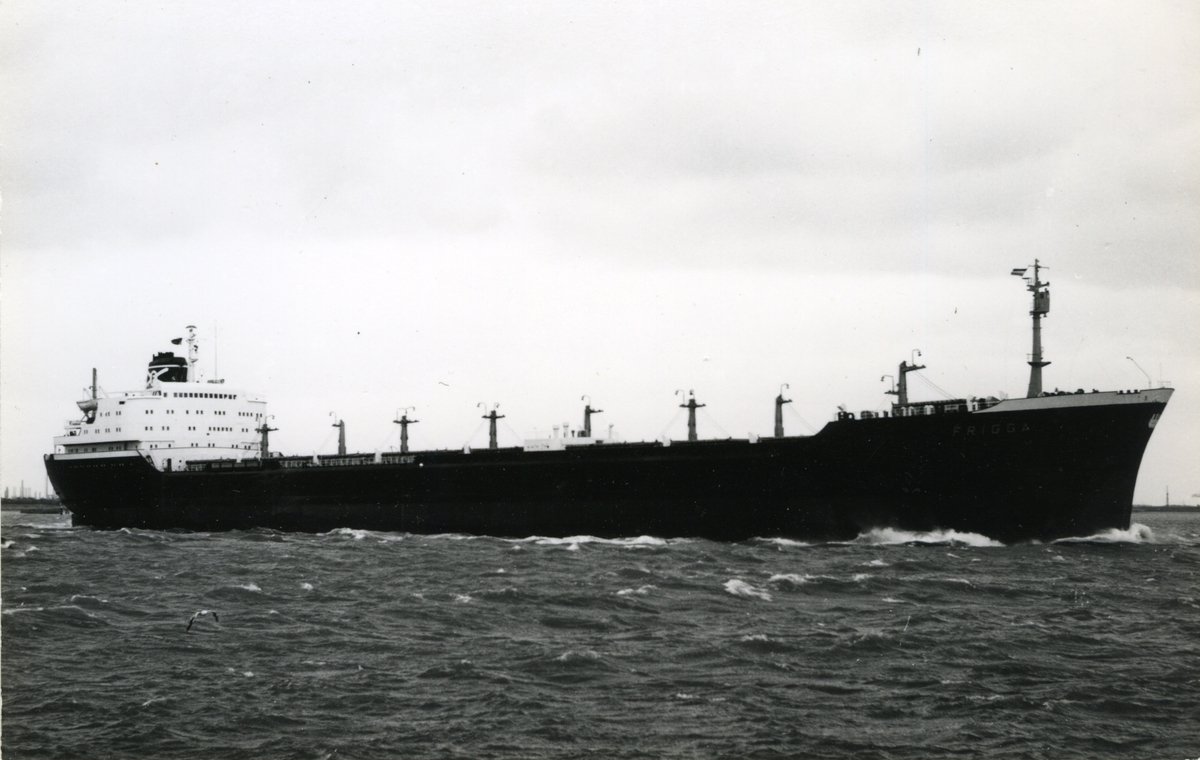 Ägare:/1963-73/: Seereederei Frigga A.G. Hemort: Hamburg.