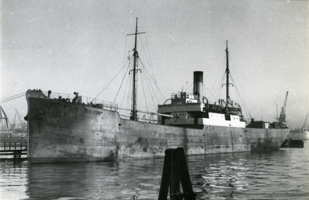 Ägare:/1935-53/: Rederi AB Galeon. Hemort: Malmö.