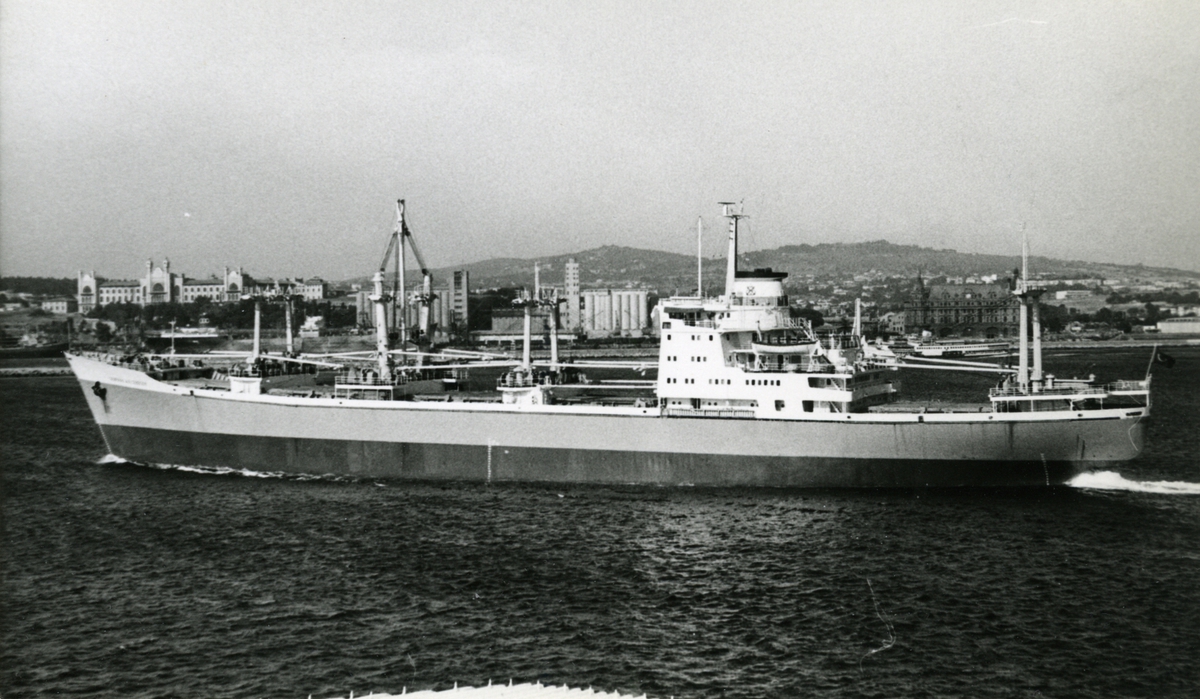 Ägare:/1969-  /: D.B. Deniz Nakliyati T.A.S. Hemort: Istanbul.