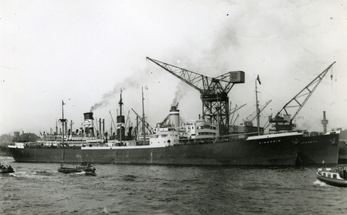 Ägare:/1937-45/: Unterweser Reederei A.G. Hemort: Bremen.