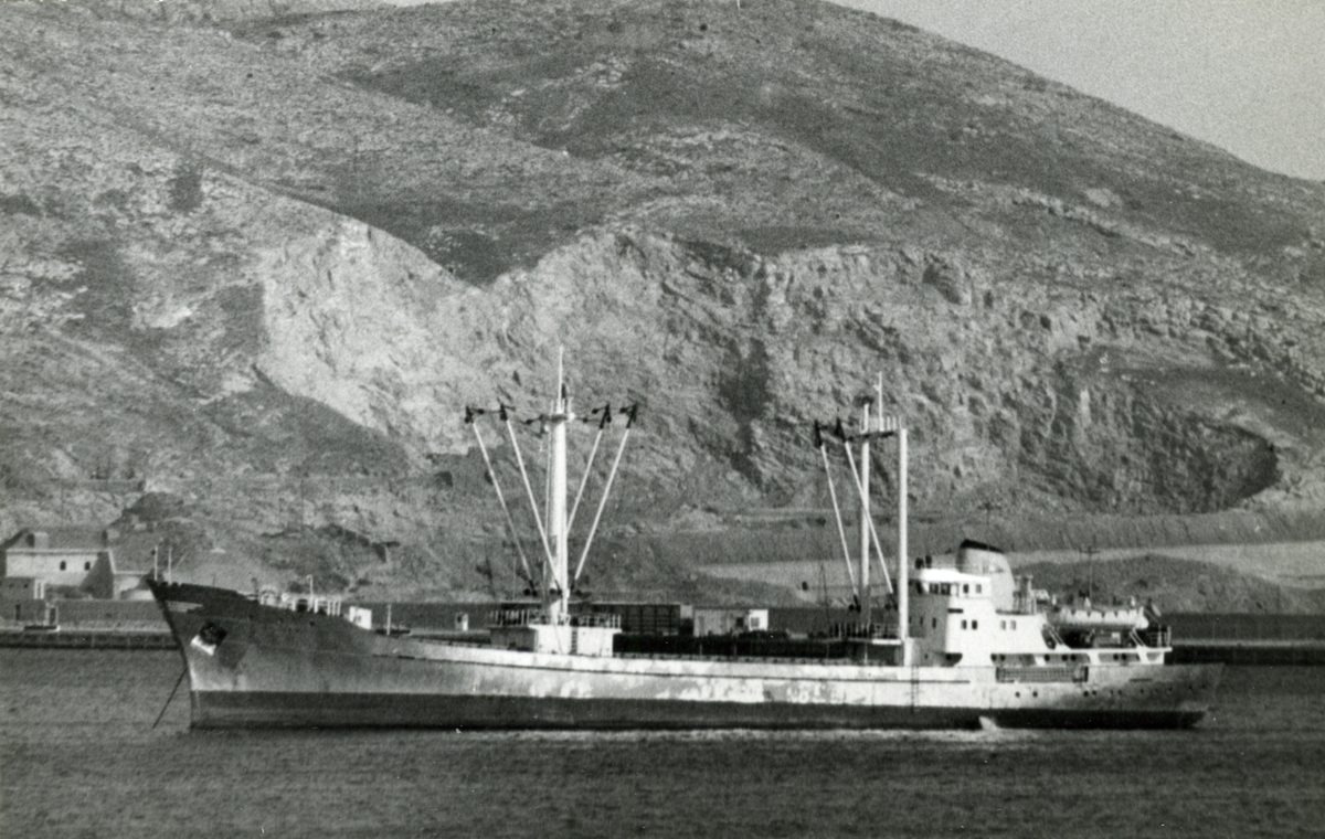 Ägare:/1964-71/: Trafrume, Transportes Fruteros del Mediterráneo S.A. Hemort: Valencia.