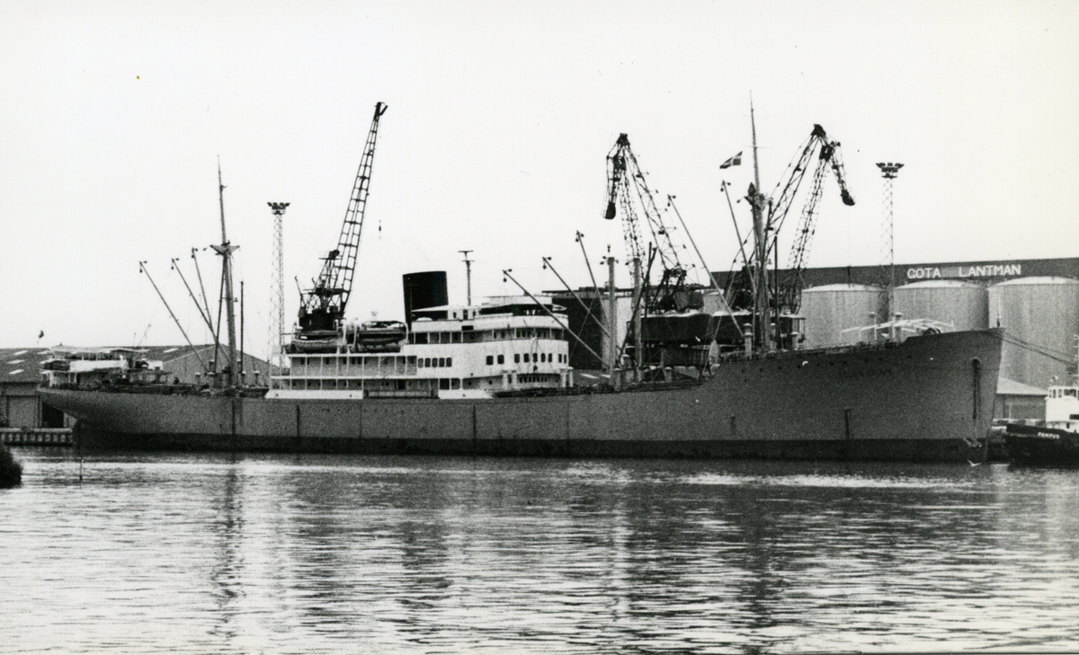 Ägare:/1972-77/: Golden Crown Shipping Co. /Liberia/ Ltd. Hemort: Panama.