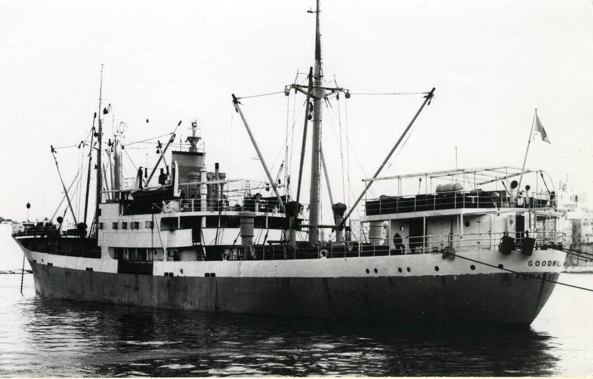 Ägare:/1968-72/: Goodwill Shipping Co. Ltd. Hemort: Famagusta.