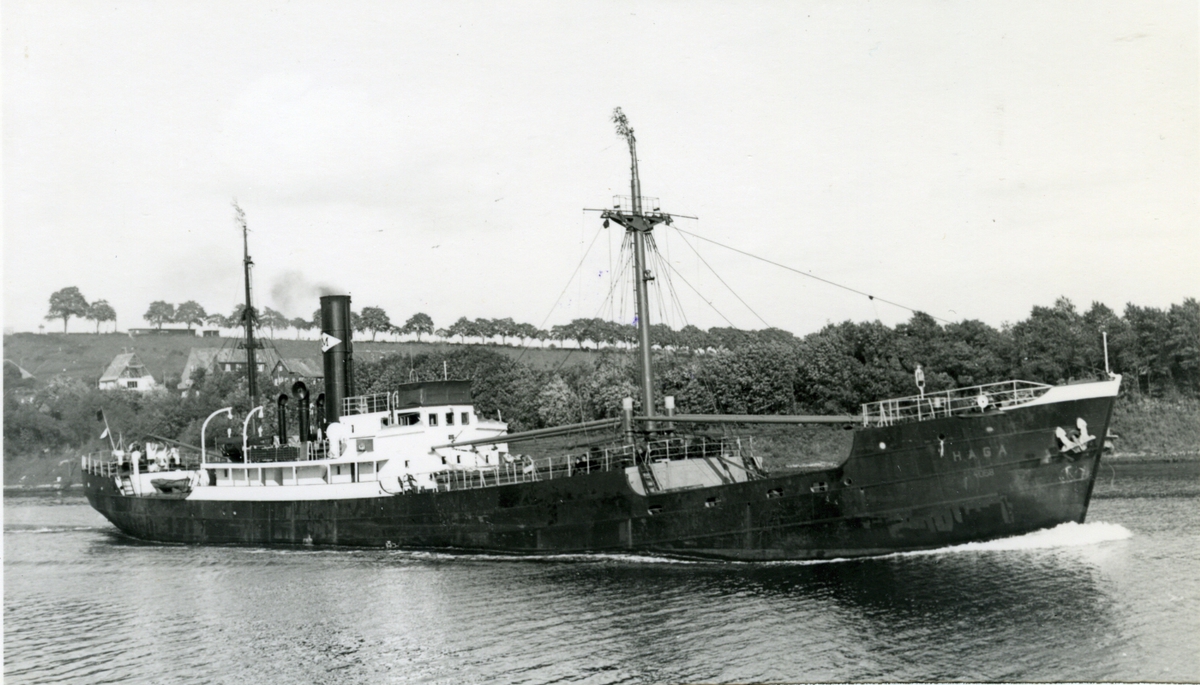 Ägare:/1949-61/: Partenreederei Haga, Huvudredare: Mathies Reederei K.G. Hemort: Hamburg.