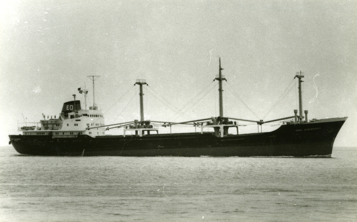 Ägare:/1962-71/: Egon Oldendorff. Hemort: Lübeck.