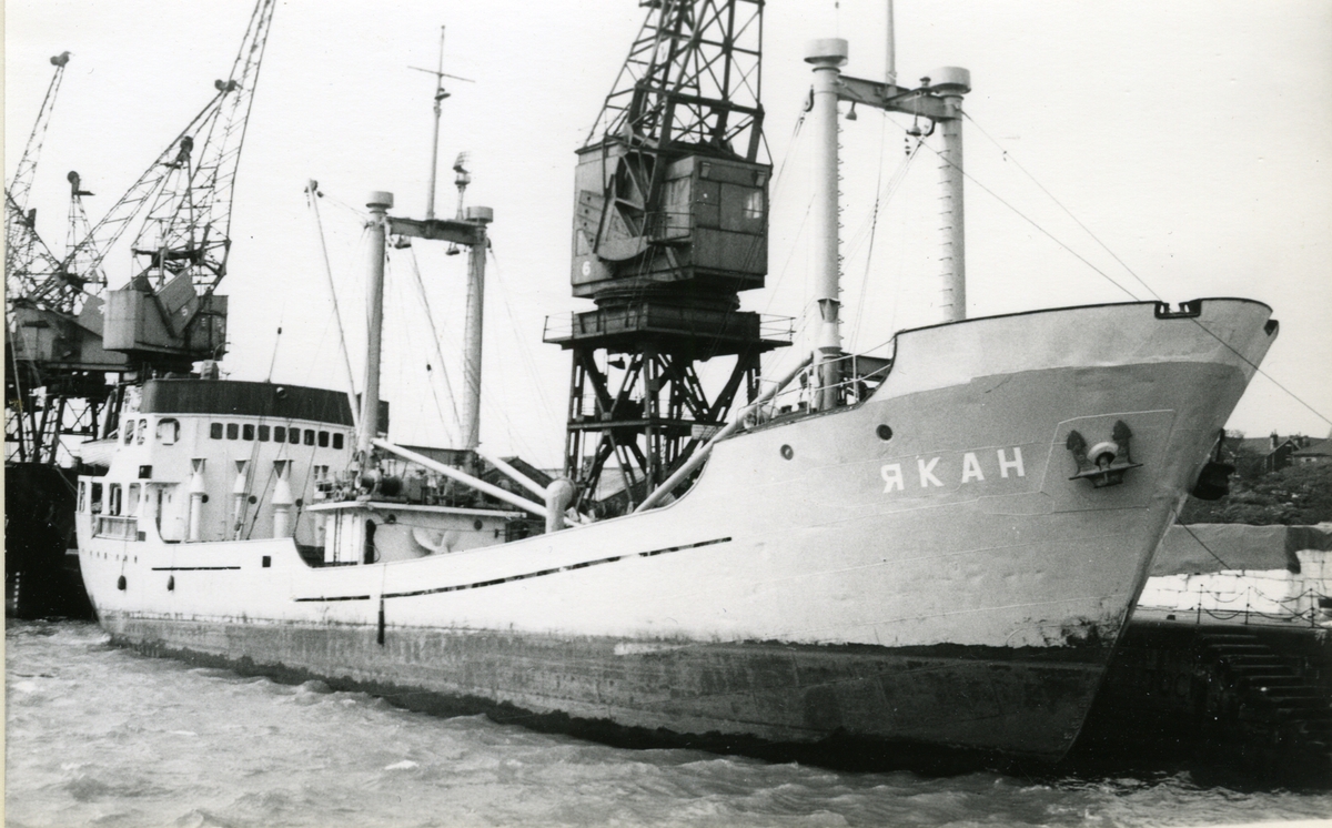 Ägare: S.S.S.R. - Murmansk Shipping Co. Hemort: Murmansk.