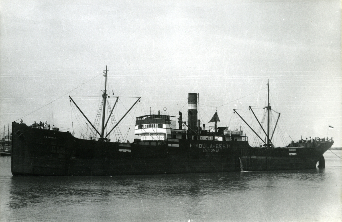 Ägare:/1932-40/: ett partrederi, Huvudredare: Mihkel Männapso. Hemort: Tallinn.